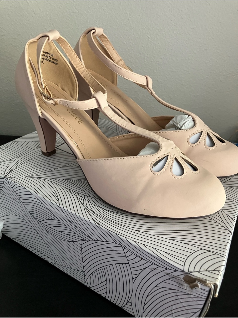Chase + Chloe Kimmy-36 Mary Jane Mid-Heel
